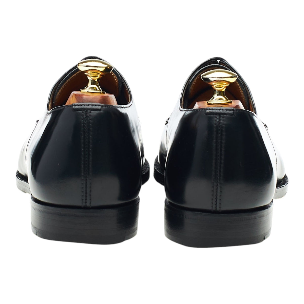 'Cranfield' Black Leather Derby UK 7.5 H