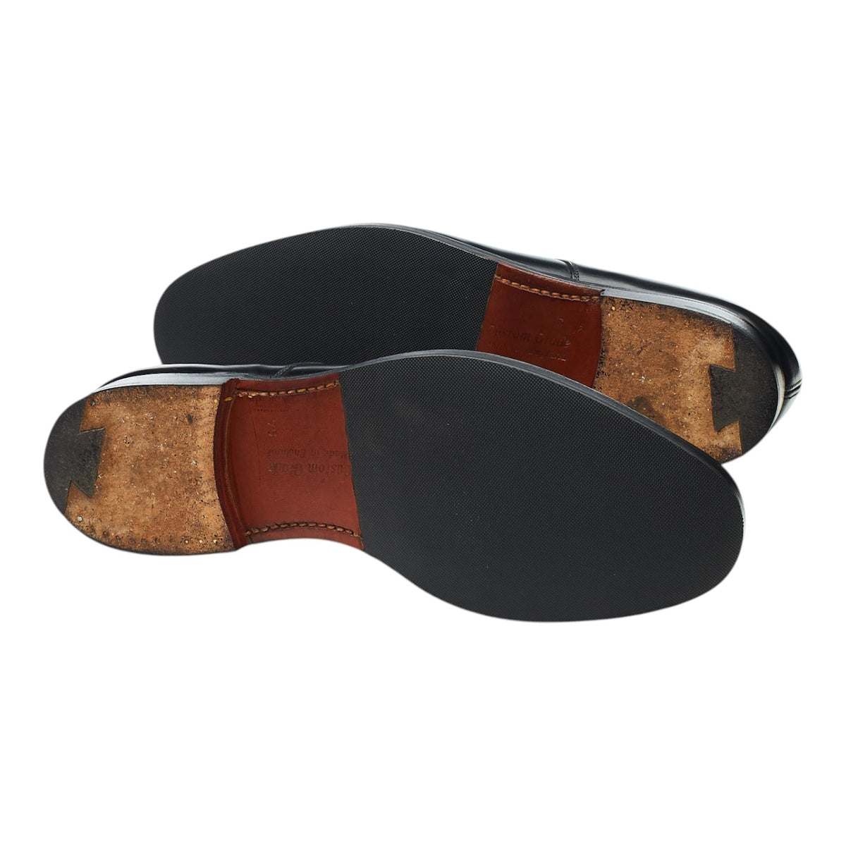 'Cranfield' Black Leather Derby UK 7.5 H