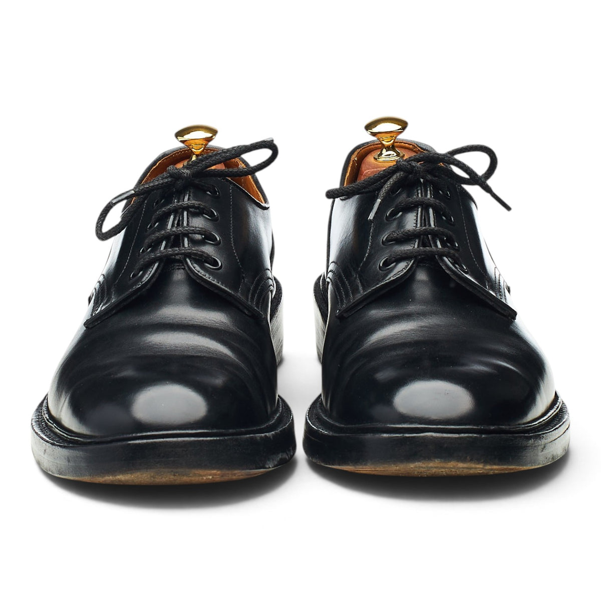 Black Leather Derby UK 10