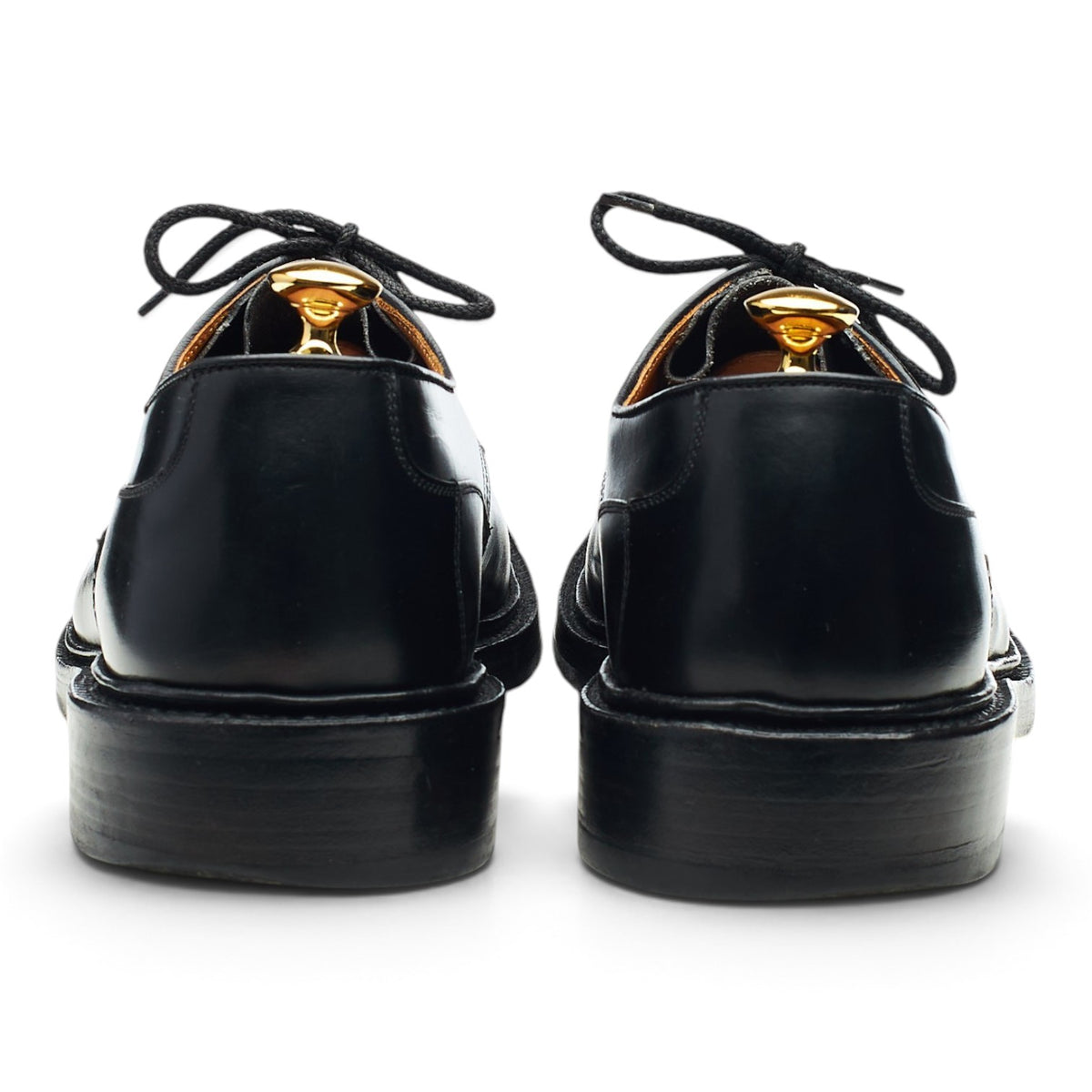 Black Leather Derby UK 10
