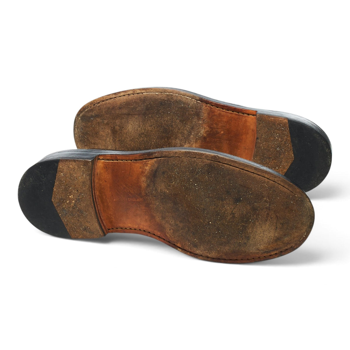 Black Leather Derby UK 10