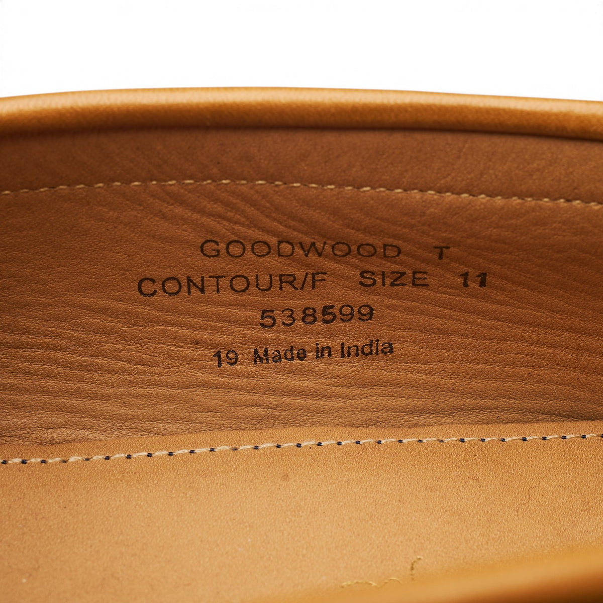 Lifestyle 'Goodwood' Tan Brown Leather Driving Loafers UK 11 F
