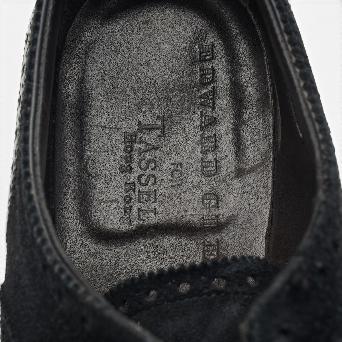 'Skye' Black Leather Ghillie Brogues UK 7.5 D