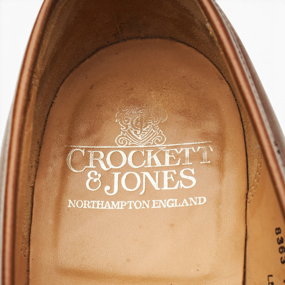 'Boston' Dark Brown Leather Loafers UK 8 E