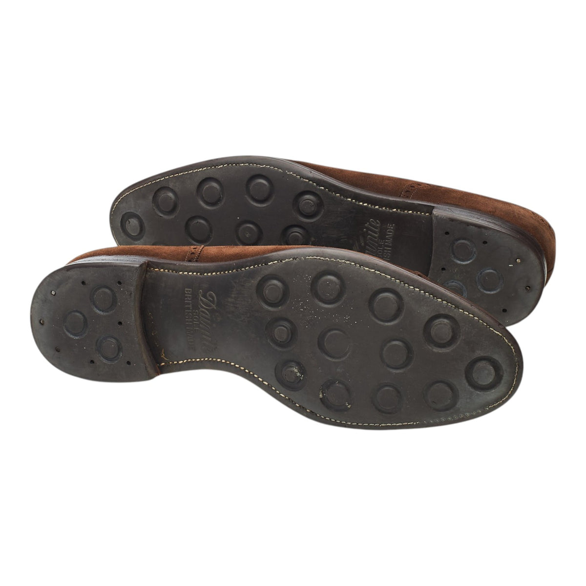 'Canterbury' Dark Brown Suede Oxford Brogues UK 10.5 E