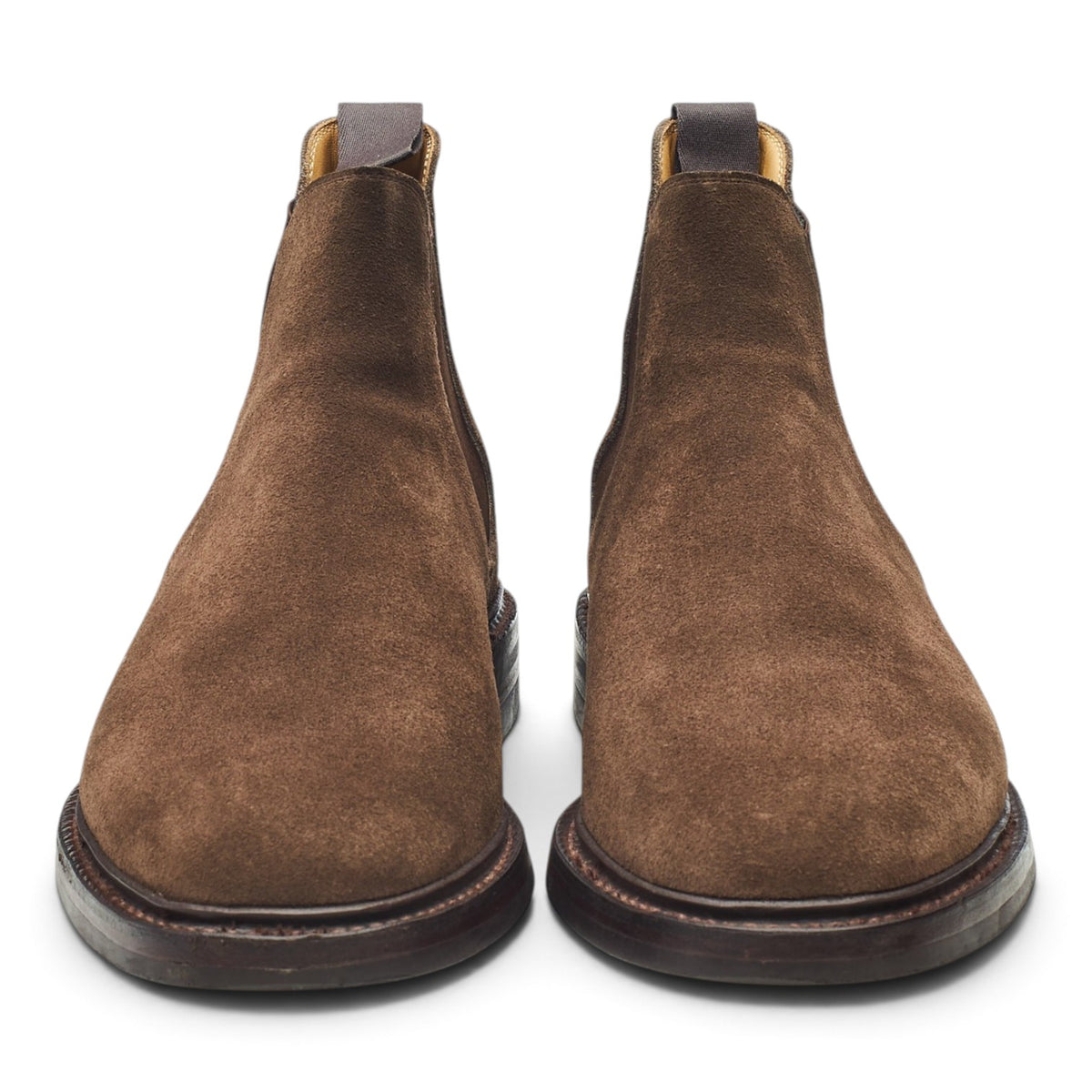 'Chelsea 11' Brown Suede Chelsea Boots UK 7.5 E