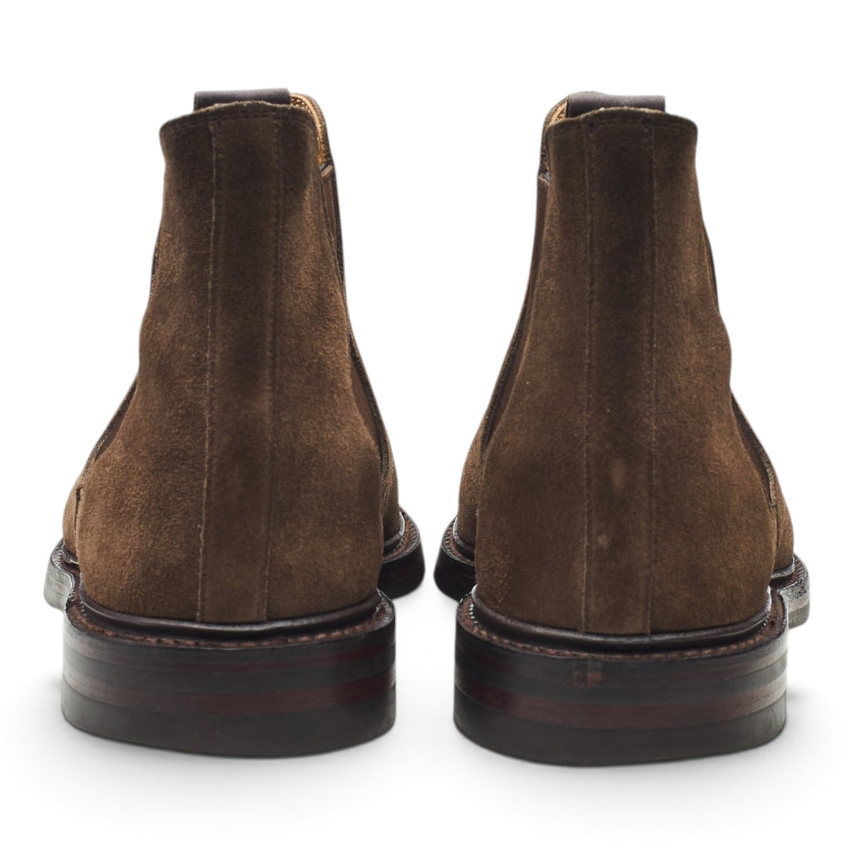 'Chelsea 11' Brown Suede Chelsea Boots UK 7.5 E