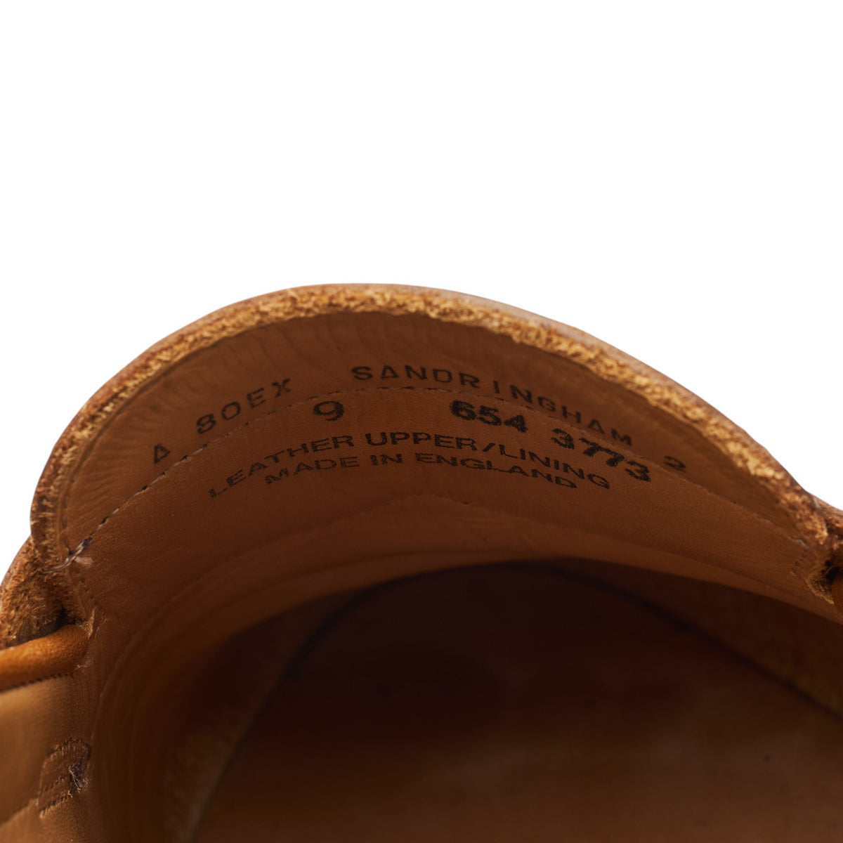 'Sandringham' Tan Brown Leather Tassel Loafers UK 9 EX