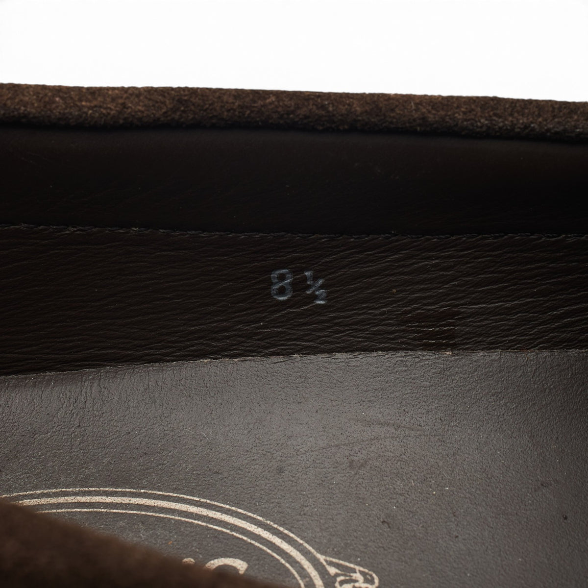 Gommino Dark Brown Suede Driving Loafers UK 8.5