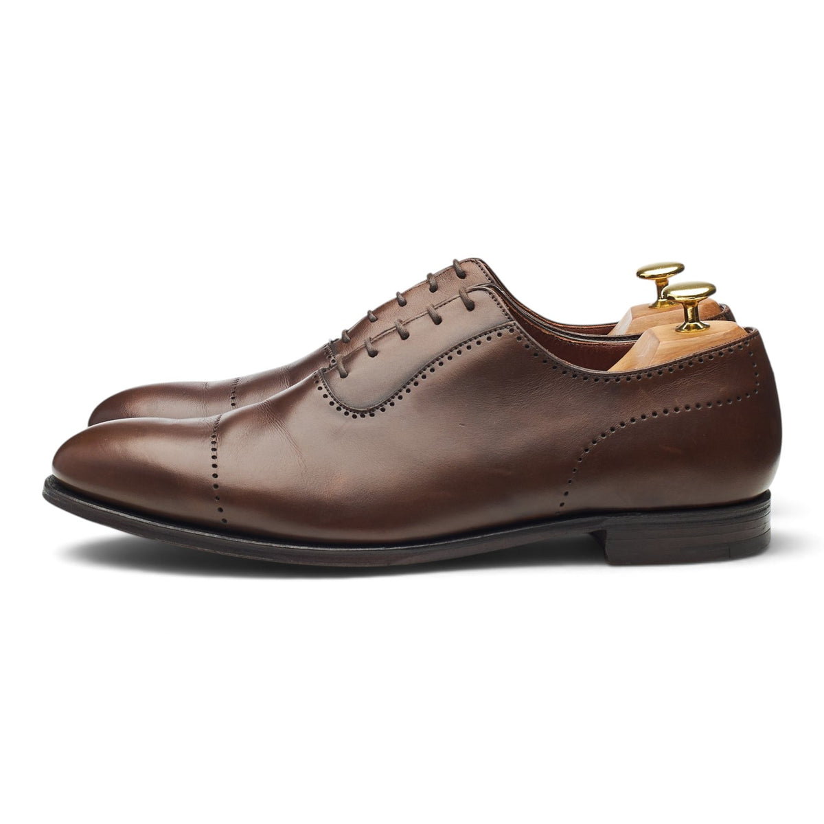 'Courtenay' Dark Brown Leather Oxford UK 8.5 E