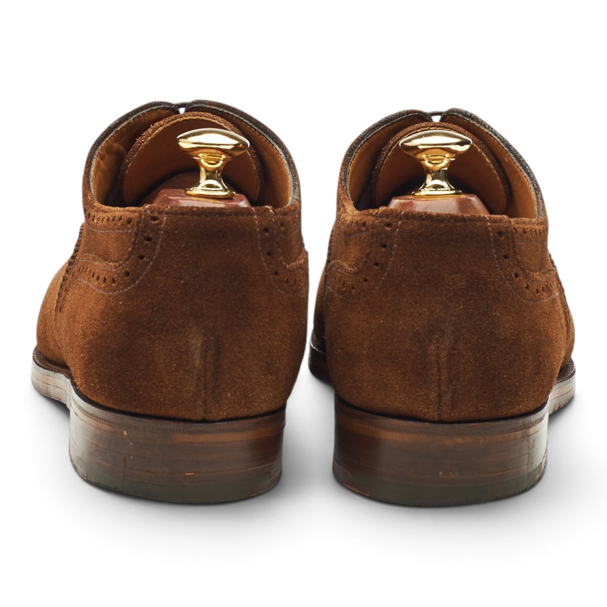 'Cranford 2' Snuff Brown Suede Oxford Brogues UK 9 G