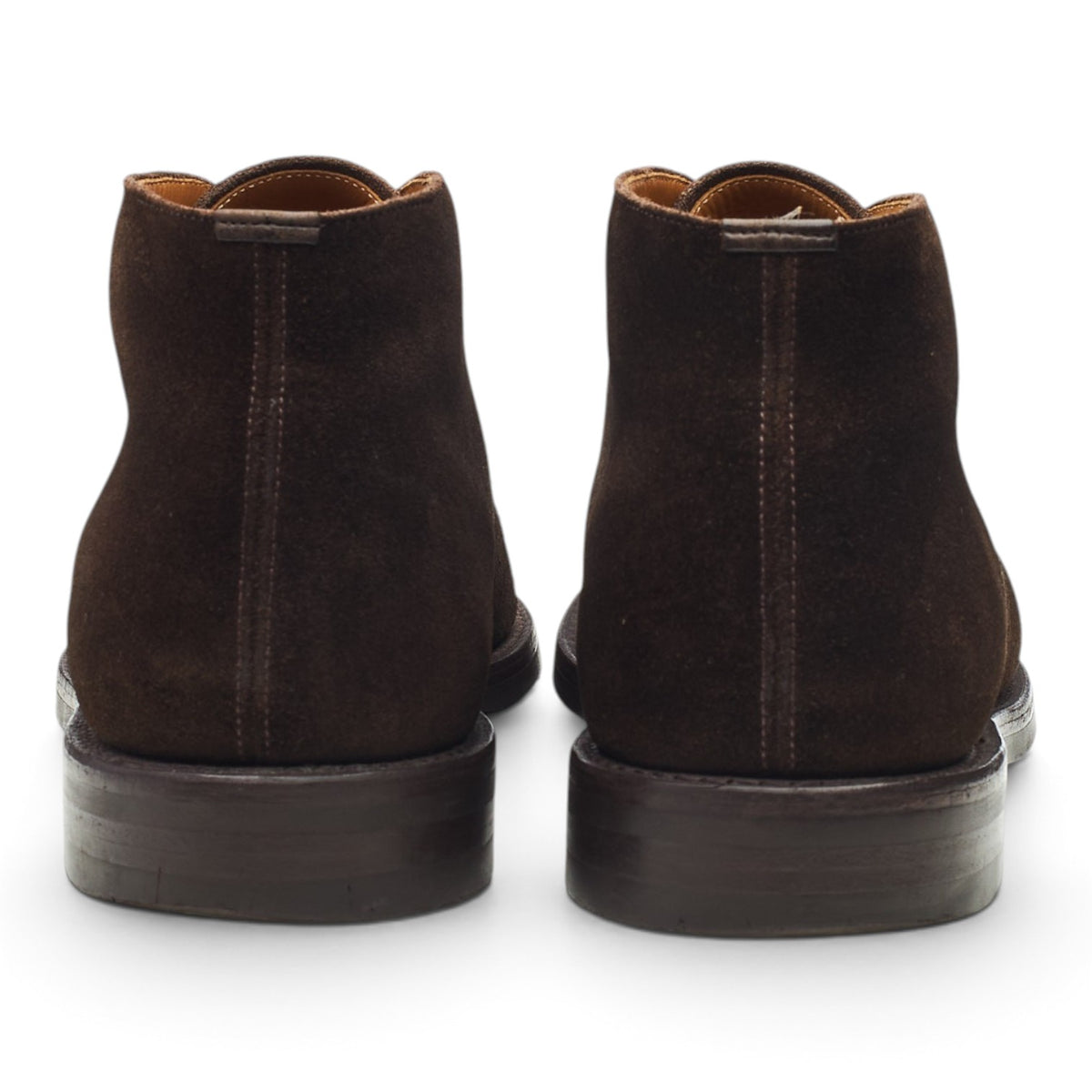 'Ryder' Dark Brown Suede Chukka Boots UK 8.5 F