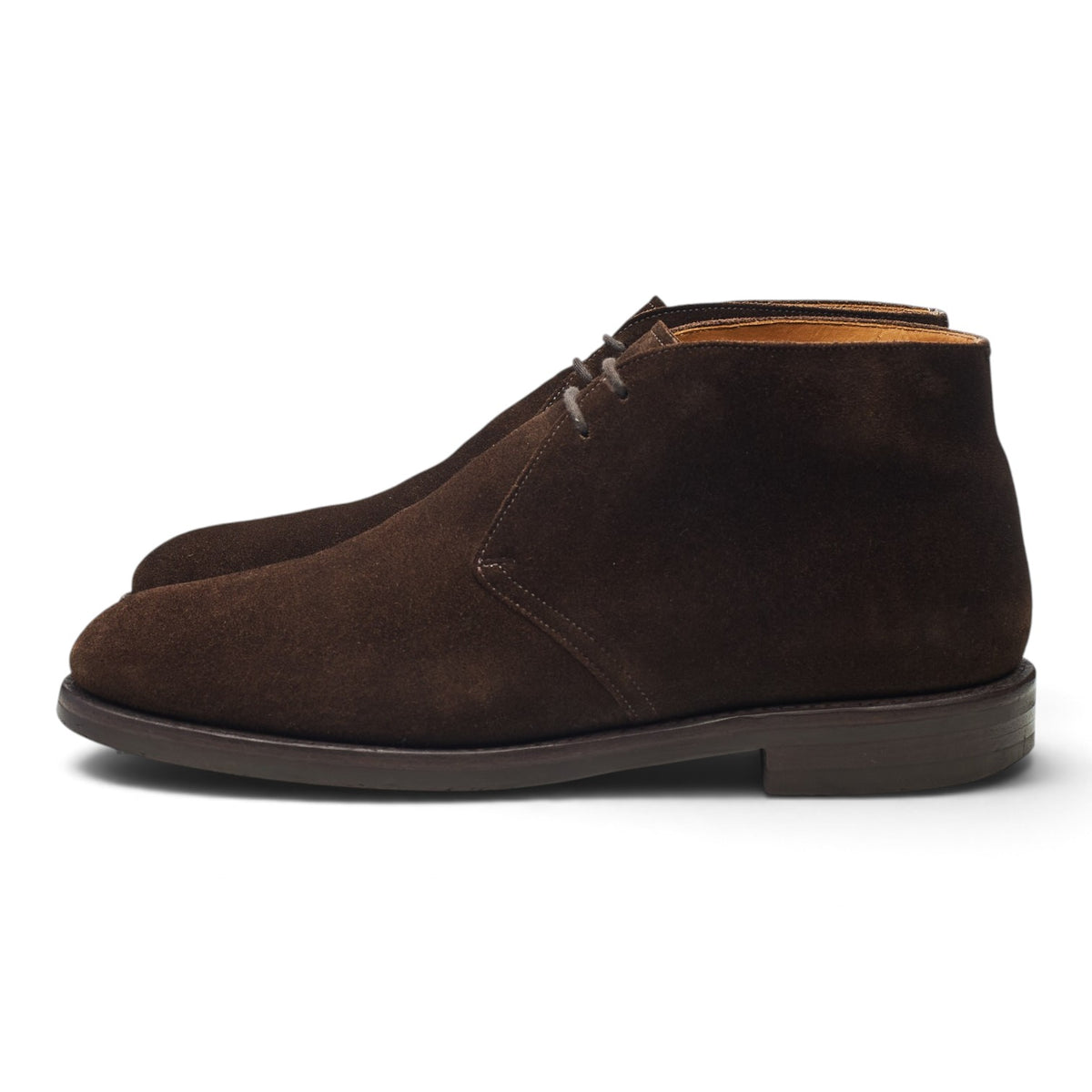 'Ryder' Dark Brown Suede Chukka Boots UK 8.5 F