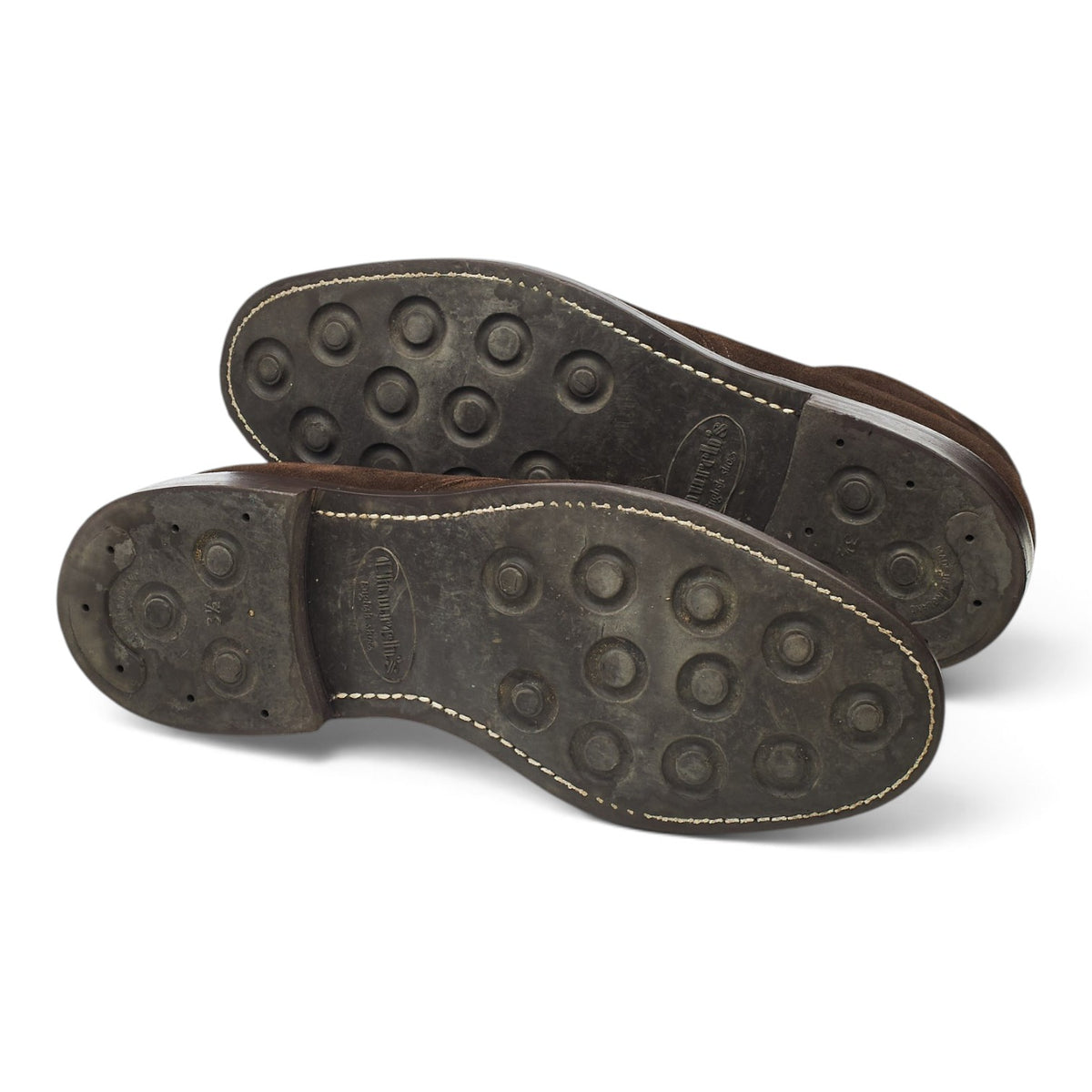 'Ryder' Dark Brown Suede Chukka Boots UK 8.5 F