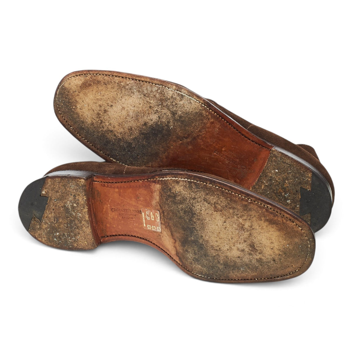 'Chukka' Dark Brown Suede Unlined Chukka Boots UK 8.5 E