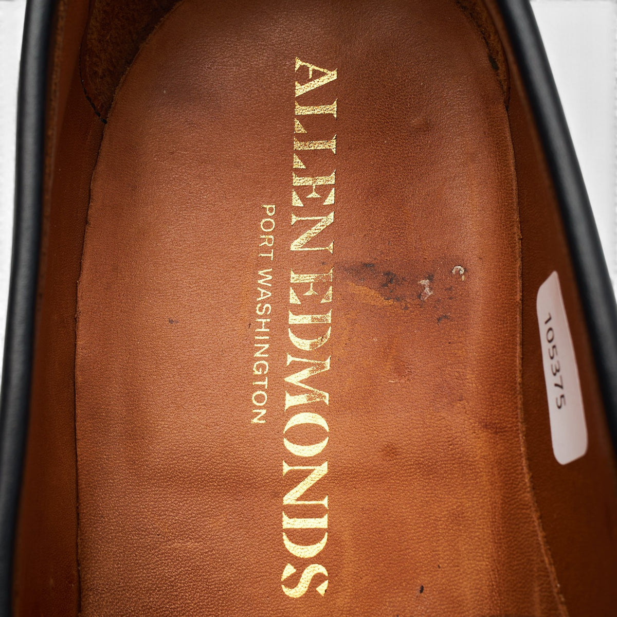 'Lake Forest' Black Leather Loafers UK 9.5 US 10.5 D