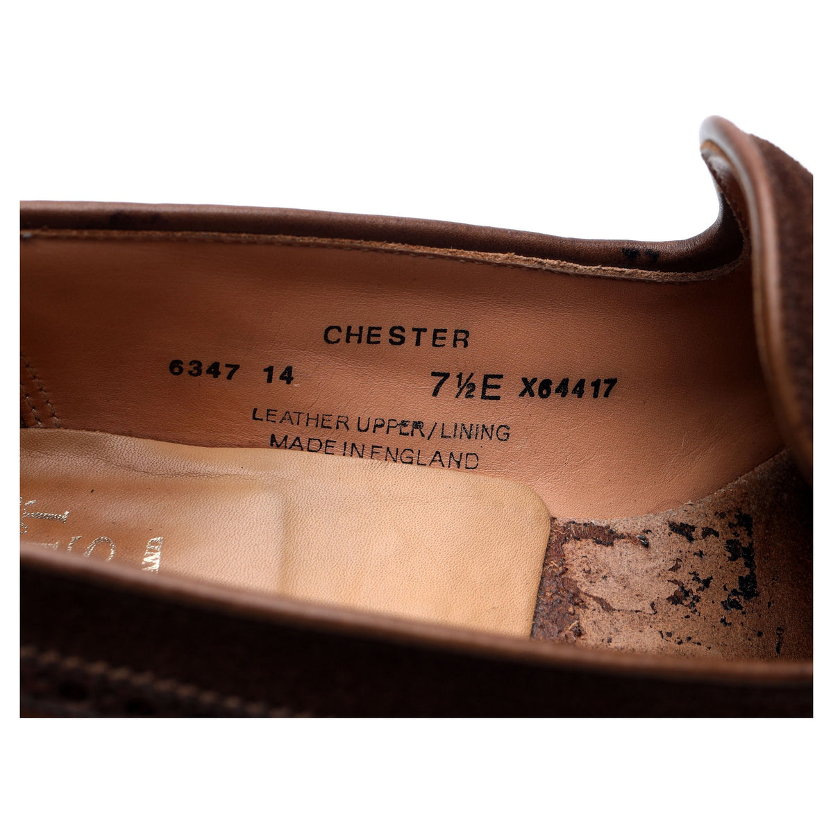 &#39;Chester&#39; Brown Leather Tassel Loafers UK 7.5 E