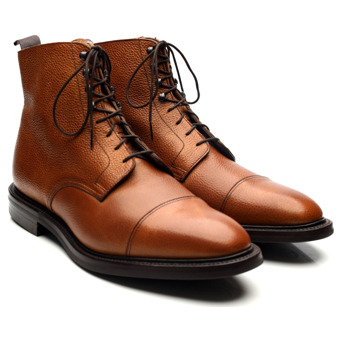 Kingsman &#39;Taron&#39; Tan Brown Leather Boots UK 10 E