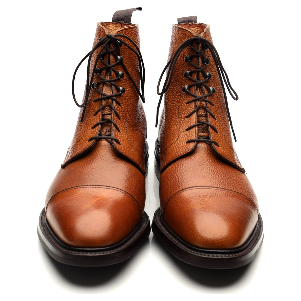 Kingsman &#39;Taron&#39; Tan Brown Leather Boots UK 10 E
