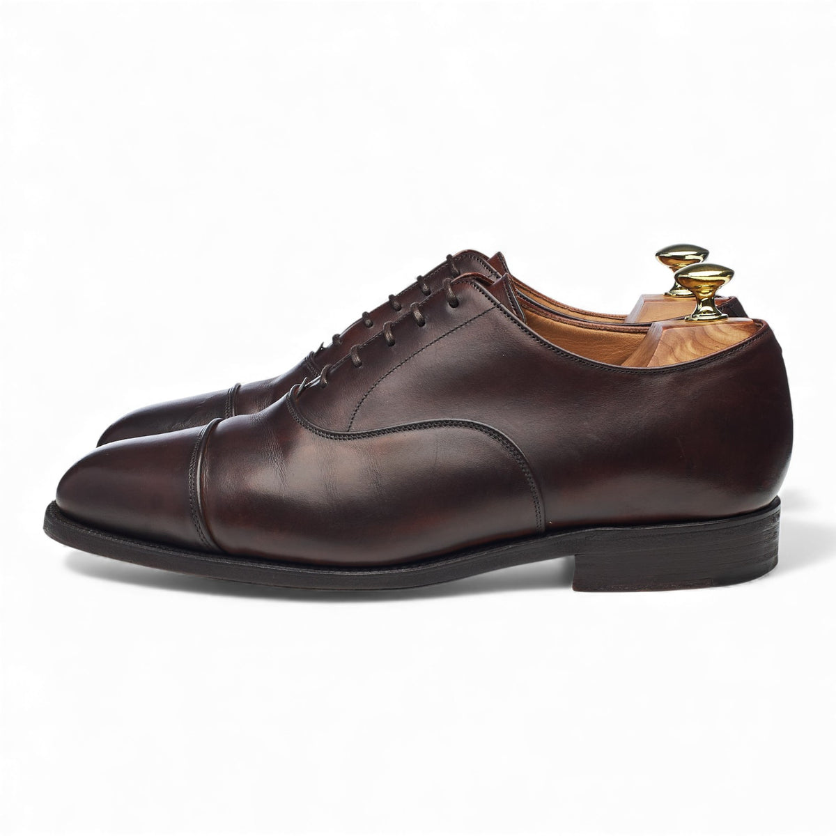 'Regent' Dark Brown Leather Oxford UK 7