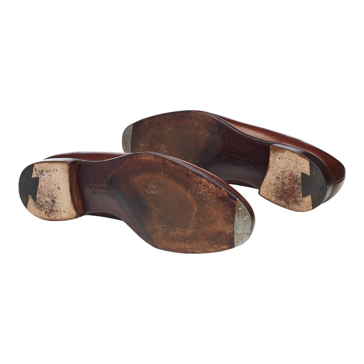 'Harcourt' Brown Leather Loafers UK 7.5 E