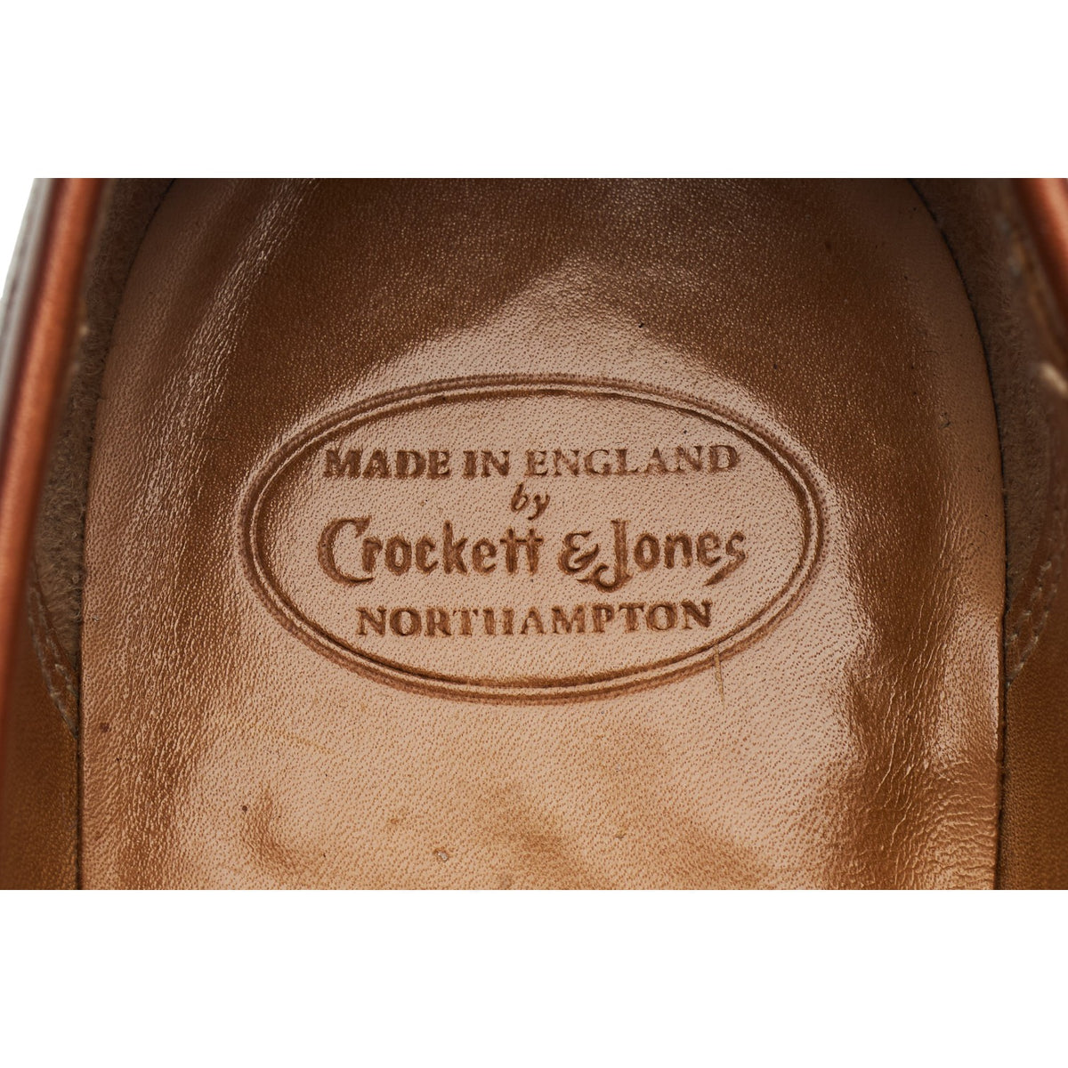 'Harcourt' Brown Leather Loafers UK 7.5 E