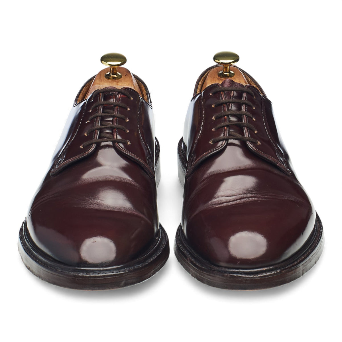 'Shannon' Burgundy Leather Derby UK 8 F