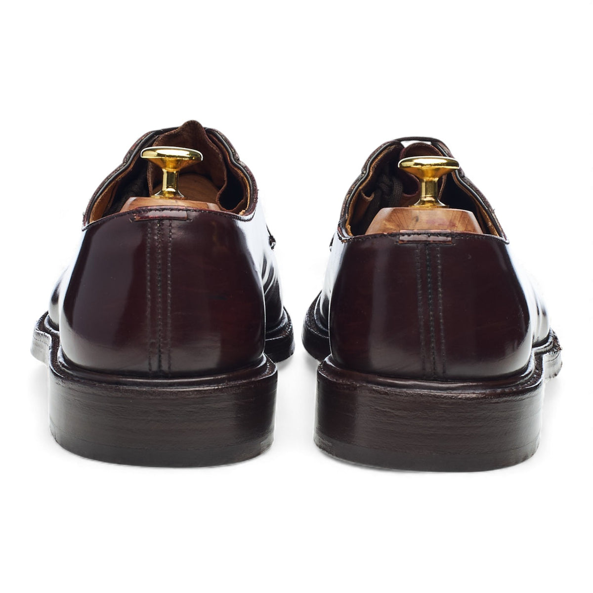 'Shannon' Burgundy Leather Derby UK 8 F