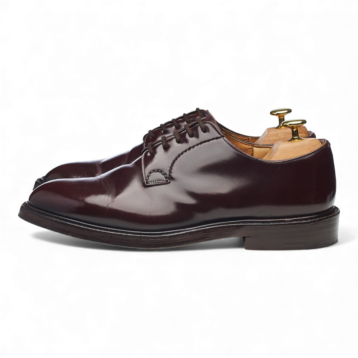 'Shannon' Burgundy Leather Derby UK 8 F