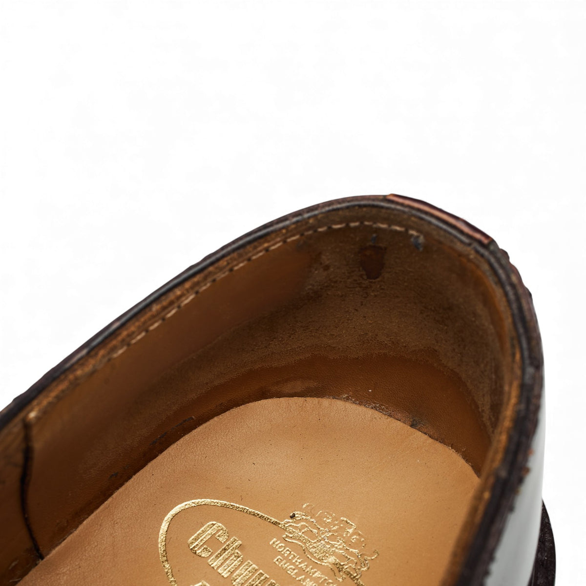 'Shannon' Burgundy Leather Derby UK 8 F