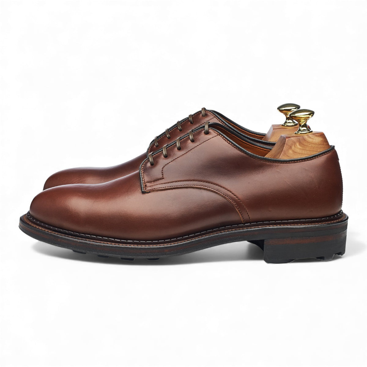'Rockland Blucher' Brown Chromexcel Leather Derby UK 7.5 D