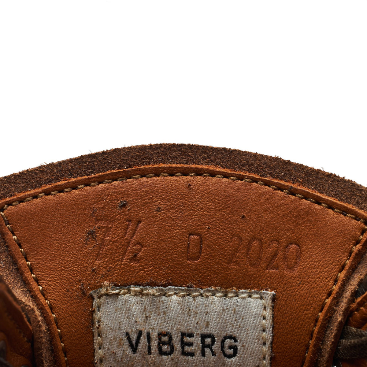 'Rockland Blucher' Brown Chromexcel Leather Derby UK 7.5 D