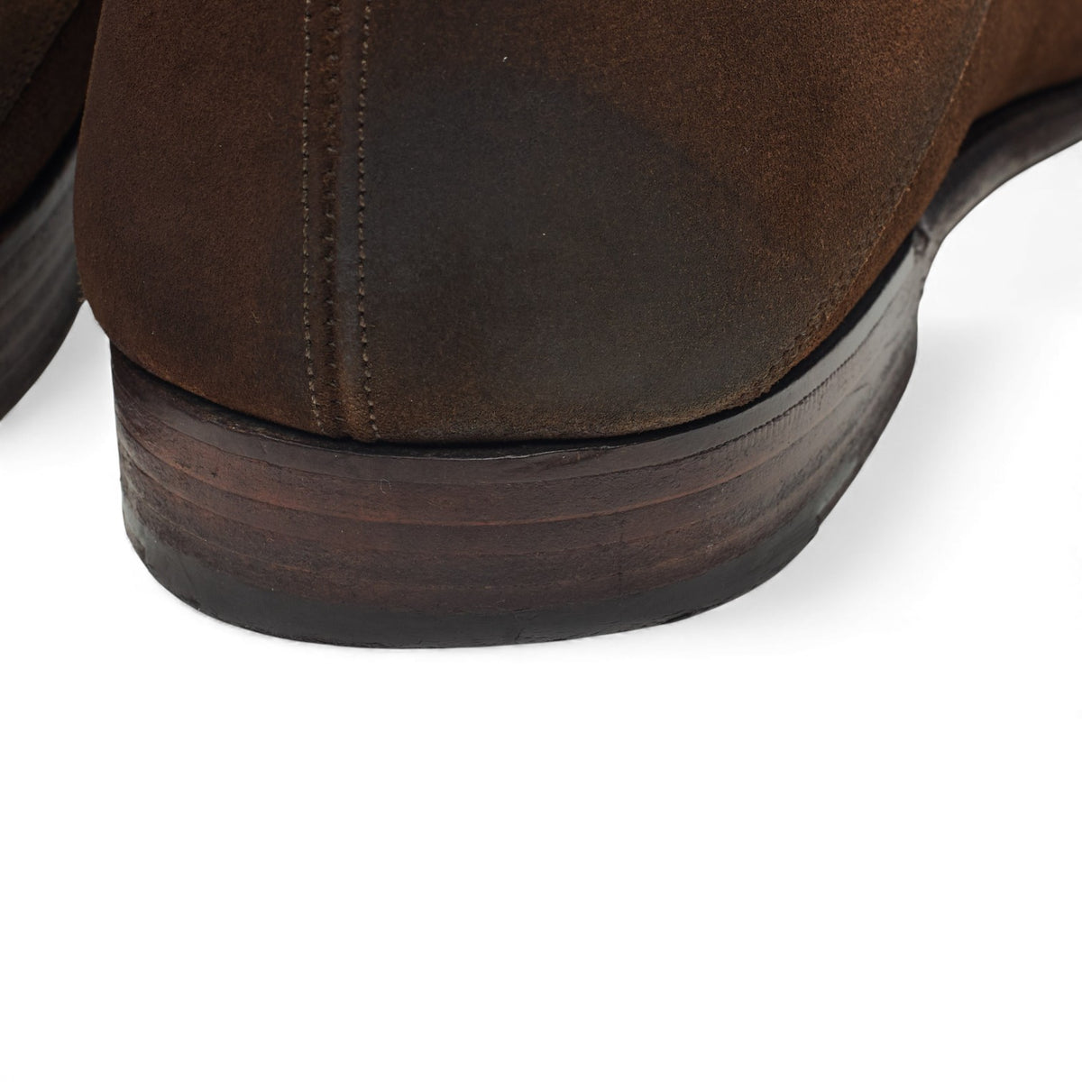 'Lewisham' Brown Suede Loafers UK 9.5 F