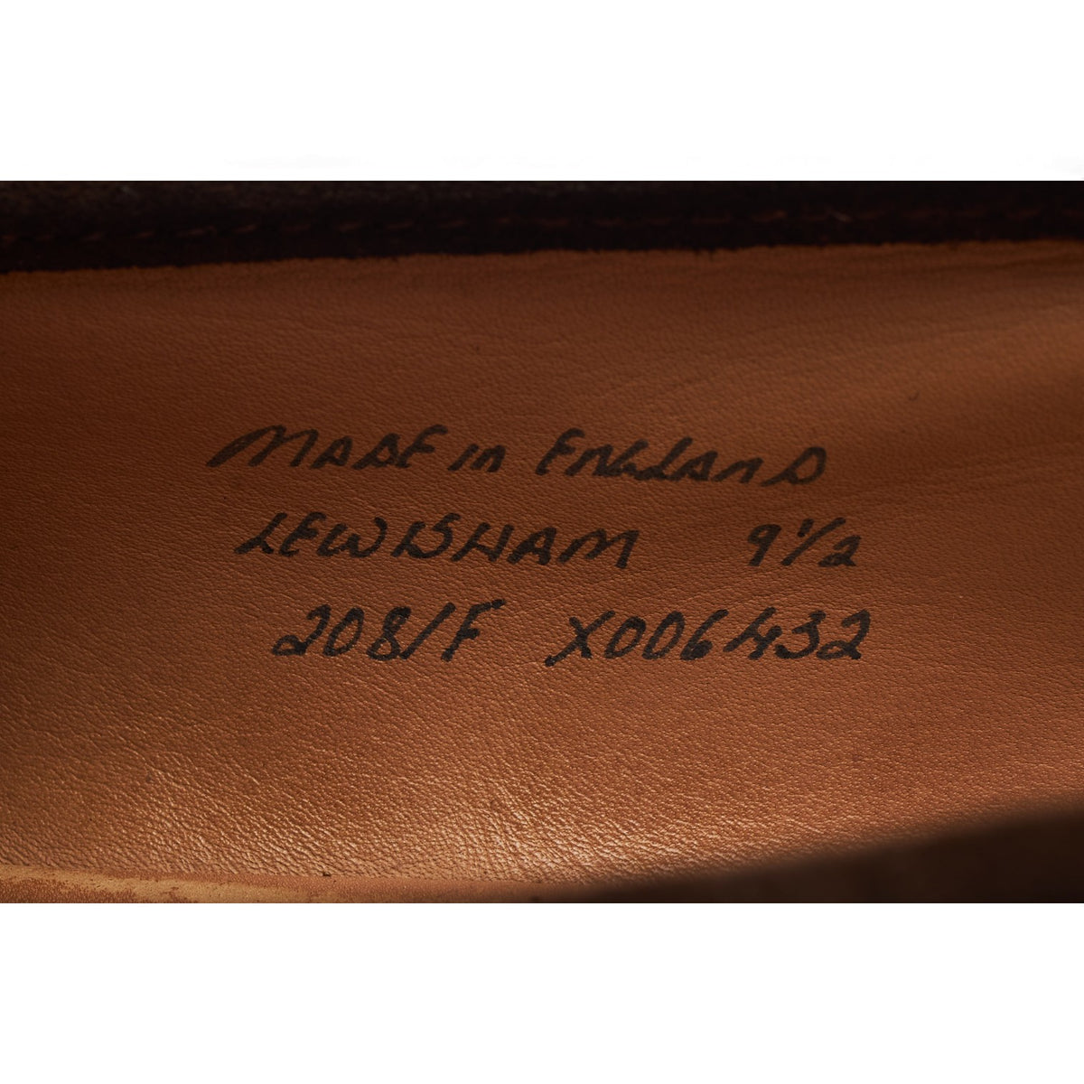 'Lewisham' Brown Suede Loafers UK 9.5 F