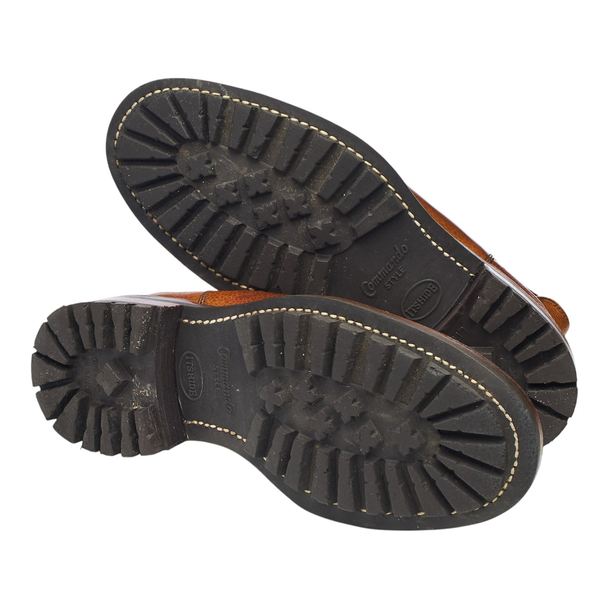 'Ribble' Tan Brown Leather Veldtschoen Chelsea Boots UK 6 F