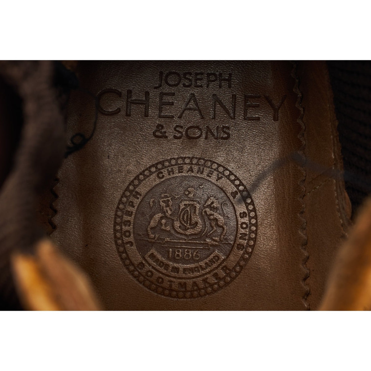 'Ribble' Tan Brown Leather Veldtschoen Chelsea Boots UK 6 F