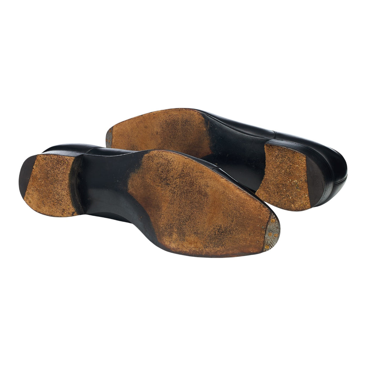 'Oxford' Black Leather Oxford UK 10 E