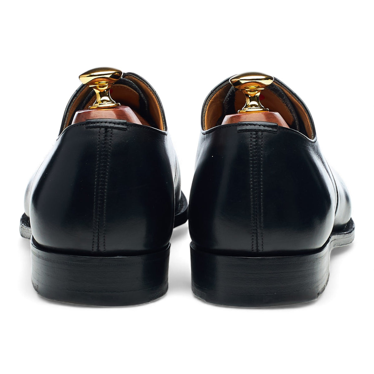 'Consul' Black Leather Oxford UK 9 F