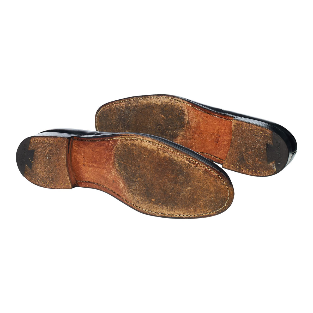 'Consul' Black Leather Oxford UK 9 F