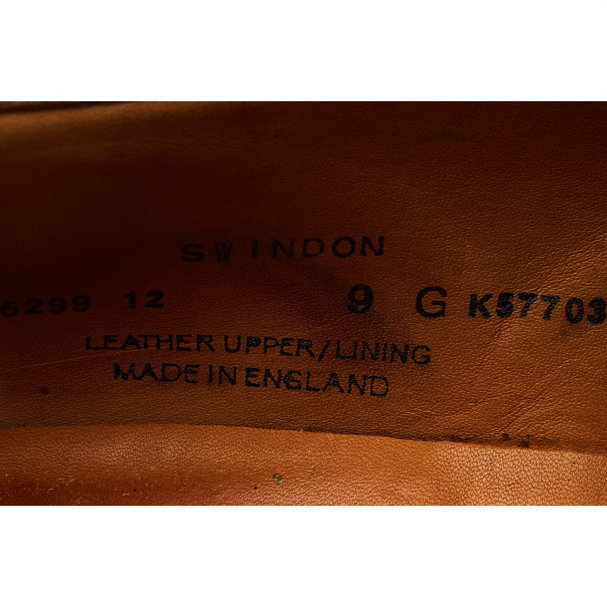 'Swindon' Black Leather Monk Strap UK 9 G