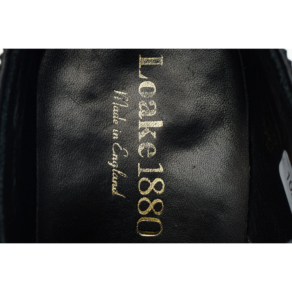 1880 'Strand' Black Leather Oxford Brogues UK 7 F