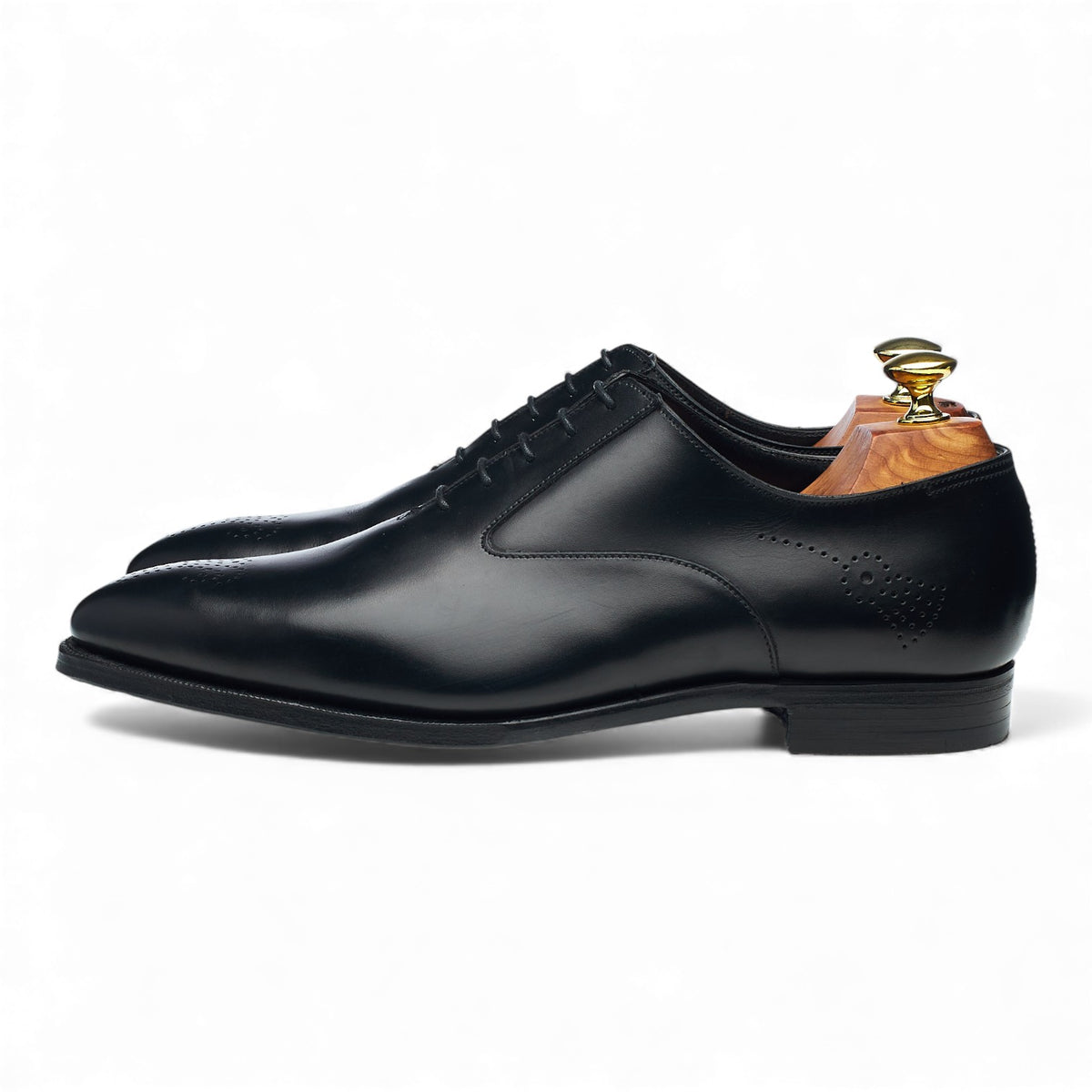 'Rosemoor' Black Leather Oxford UK 7.5 E