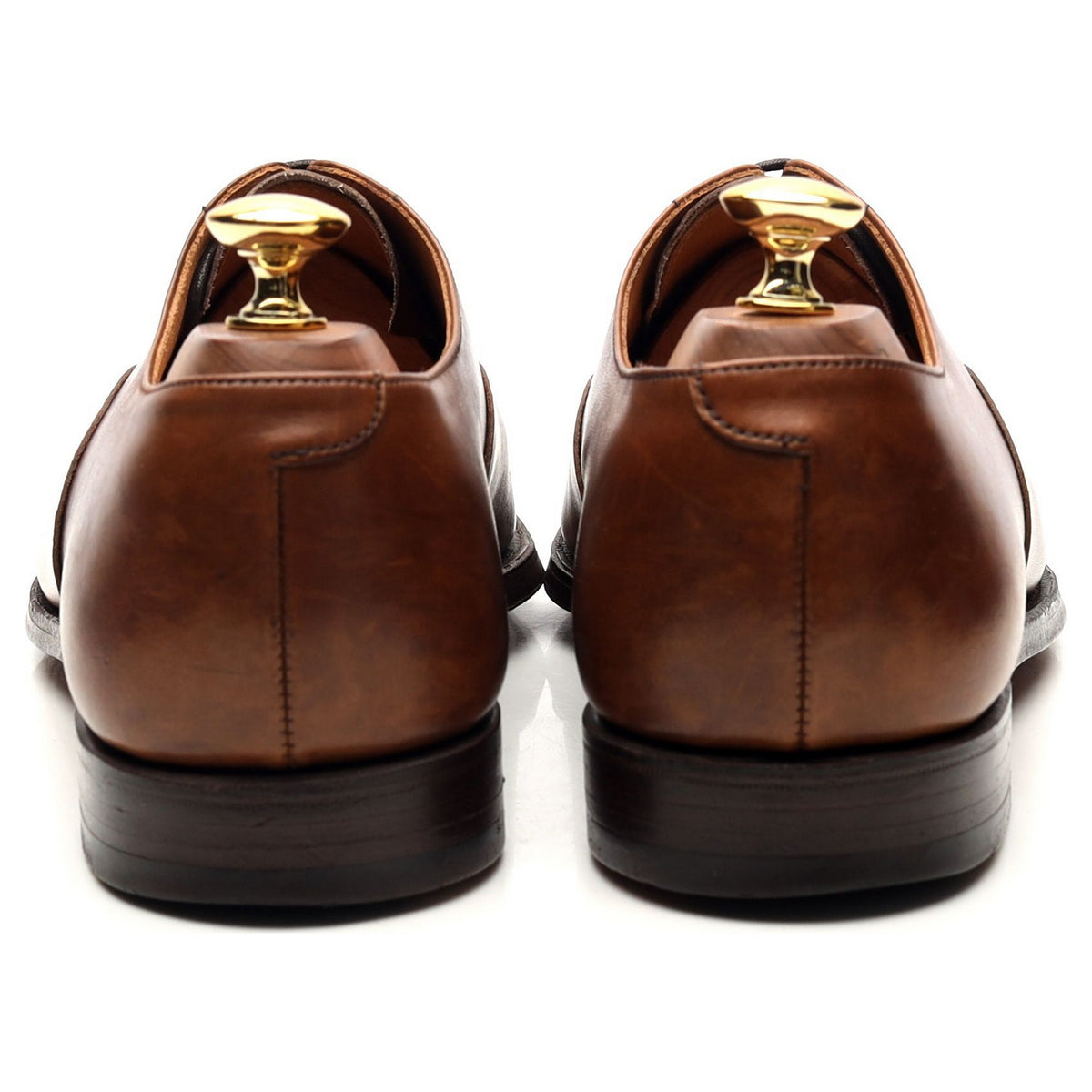 &#39;Hallam&#39; Brown Leather Oxford UK 6.5 E