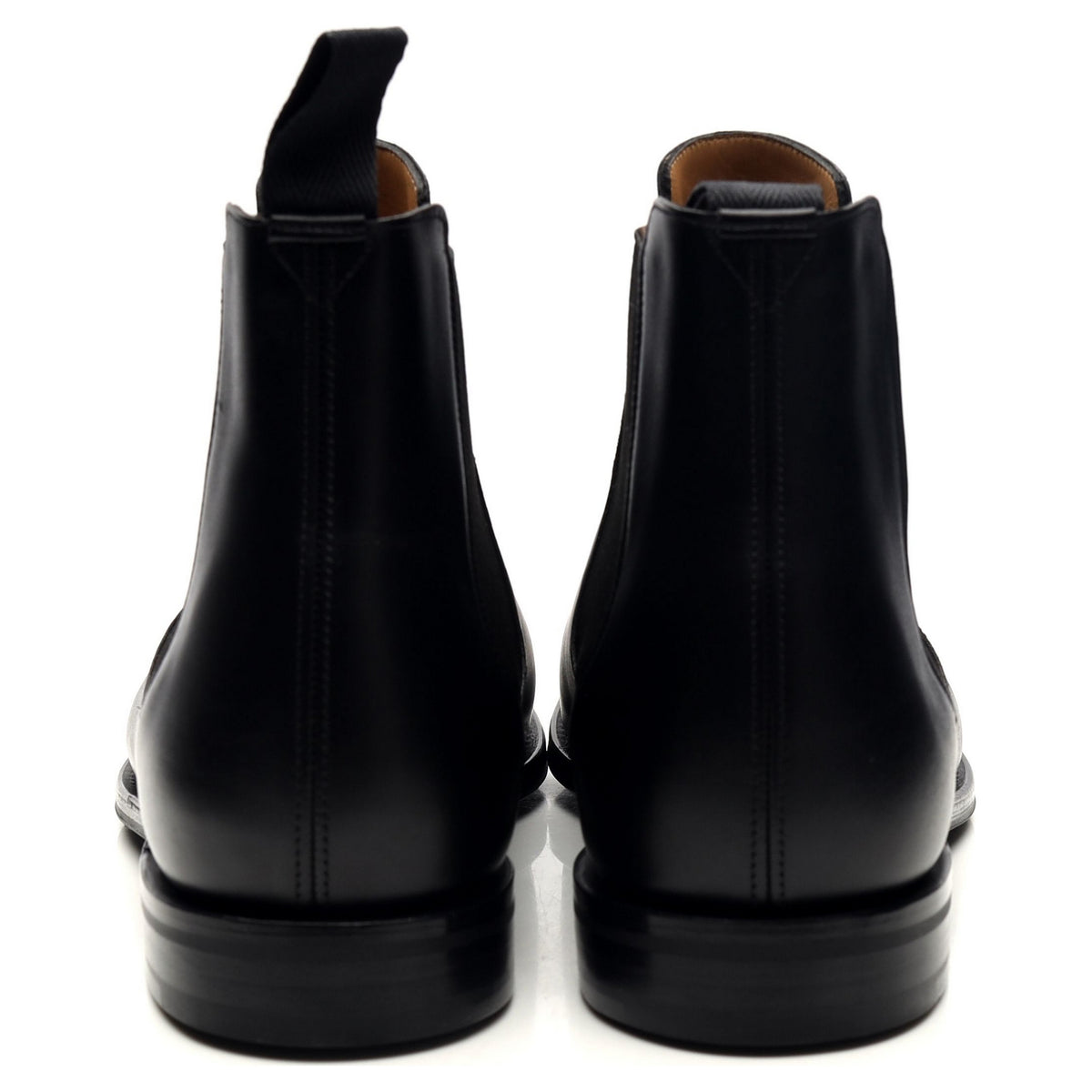 &#39;Amberley&#39; Black Leather Chelsea Boots UK 10 G