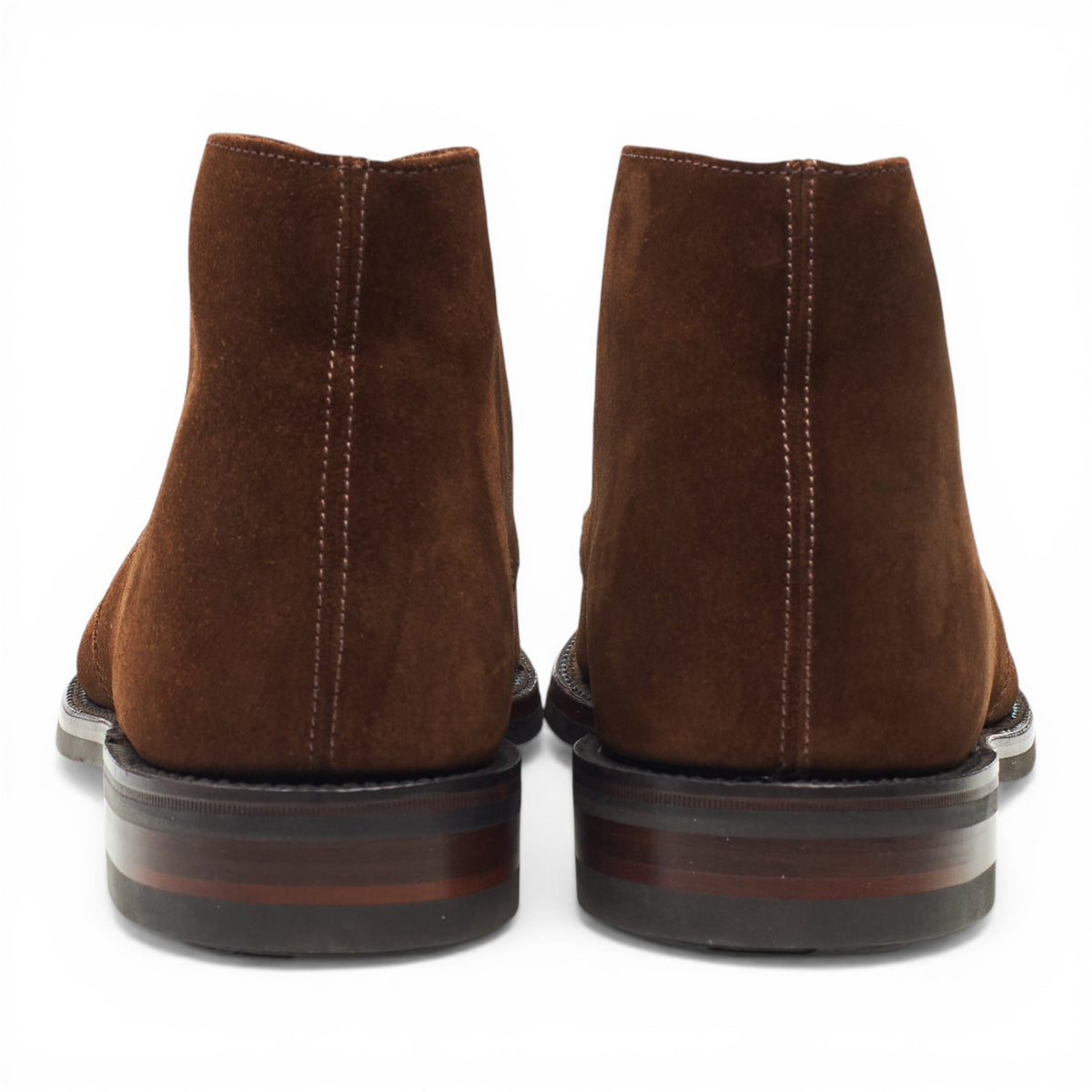 1880 'Pimlico' Brown Suede Chukka Boots UK 9.5 F
