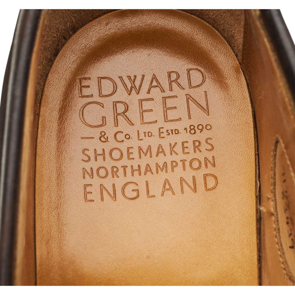 'Harrow' Dark Brown Suede Loafers UK 7 E