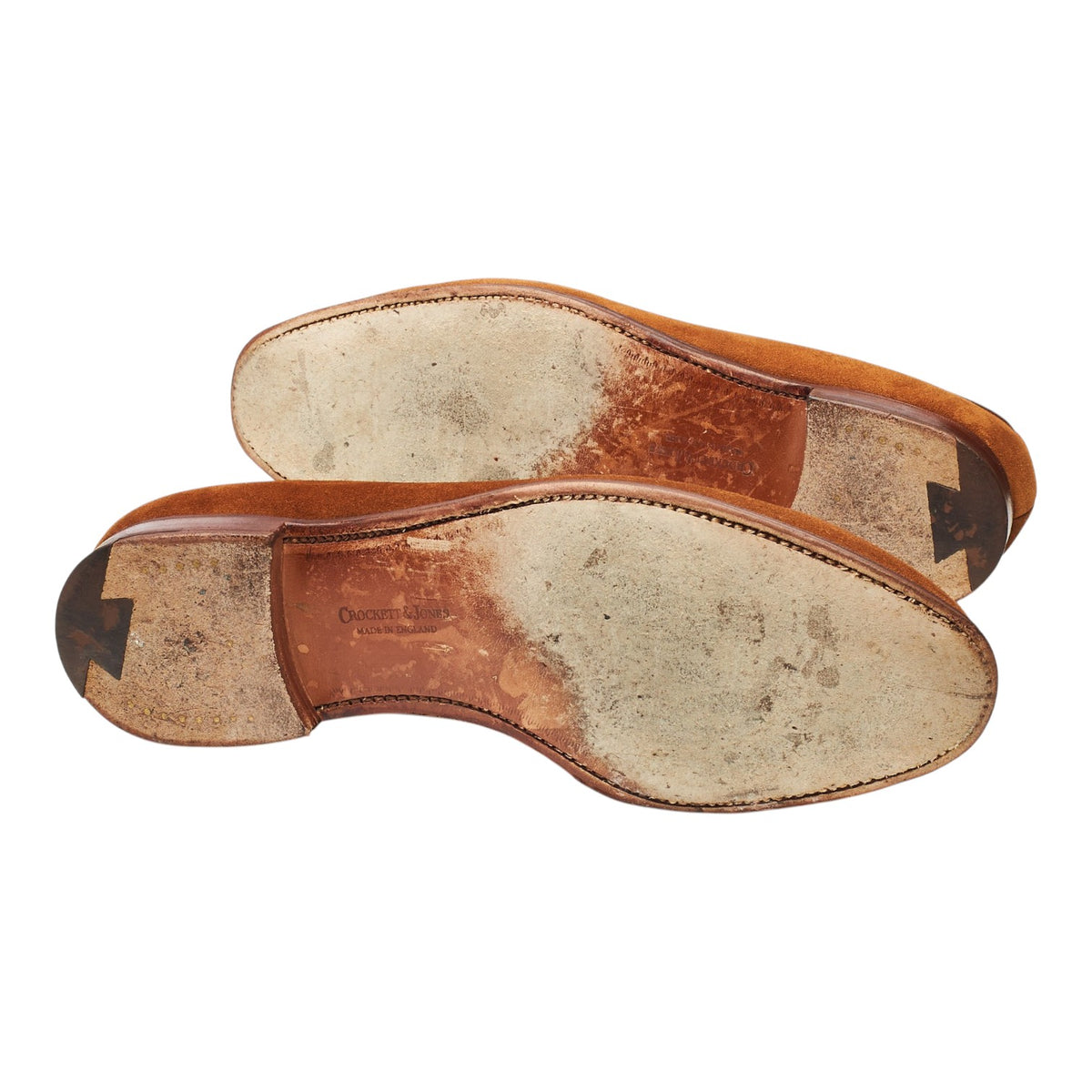 'Cavendish 2' Polo Brown Suede Tassel Loafers UK 9 E