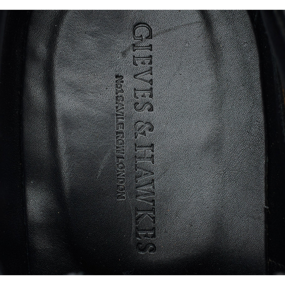 Black Leather Oxford Brogues UK 8.5 EE