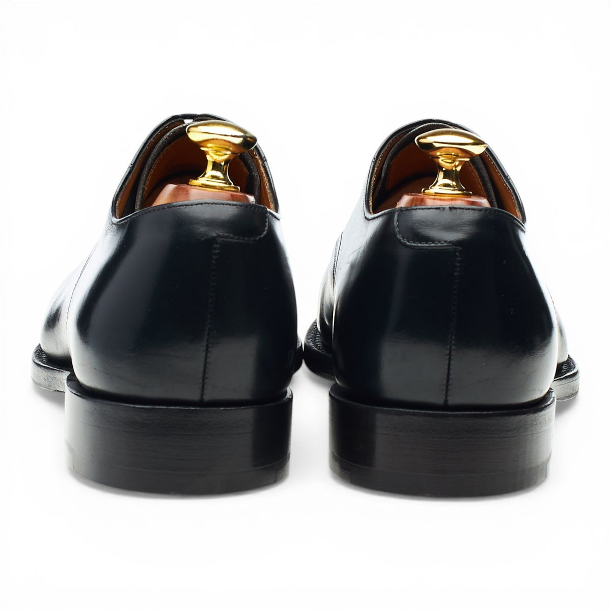 Royal Collection 'Henry' Black Leather Oxford UK 8 G