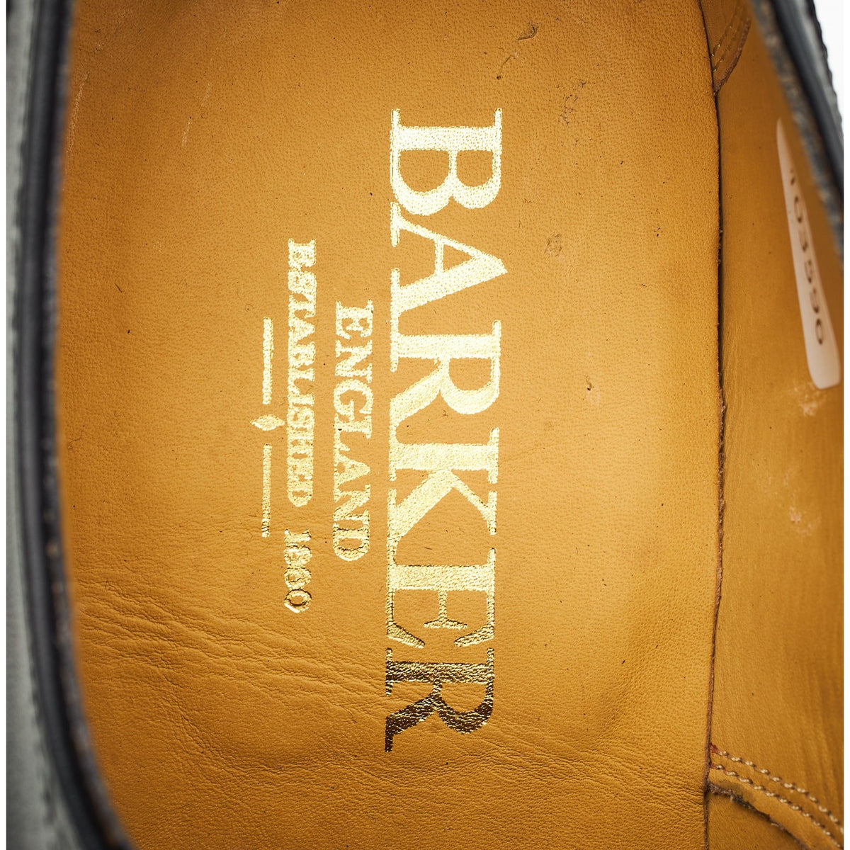 'Mirfield' Black Leather Oxford Brogues UK 9.5 G